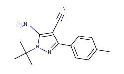 5-amino-1-(tert-butyl)-3-(4-methylphenyl)-1h-pyrazole-4-carbonitrile