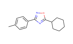 5-cyclohexyl-3-p-tolyl-1,2,4-oxadiazole