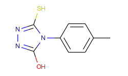 5-mercapto-4-p-tolyl-4h-1,2,4-triazol-3-ol