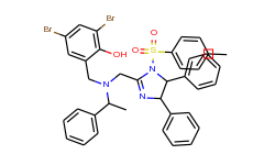 2,4-Dibromo-6-[[[[(4S,5S)-4,5-dihydro-4,5-diphenyl-1-tosyl-1H-imidazol-2-yl]methyl][(S)-1-phenylethy