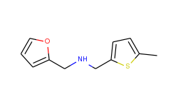 furan-2-ylmethyl-(5-methyl-thiophen-2-ylmethyl)-amine