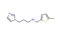 (3-imidazol-1-yl-propyl)-(5-methyl-thiophen-2-ylmethyl)-amine