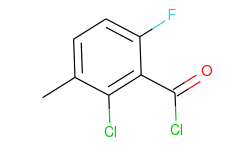 2-chloro-6-fluoro-3-methylbenzoyl chloride