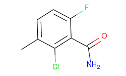 2-chloro-6-fluoro-3-methylbenzamide