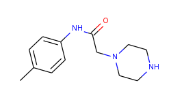 n-(4-methylphenyl)-2-piperazin-1-ylacetamide