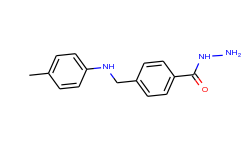 4-{[(4-methylphenyl)amino]methyl}benzohydrazide
