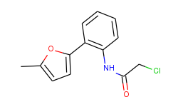 2-chloro-n-[2-(5-methyl-furan-2-yl)-phenyl]-acetamide