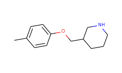 3-[(4-methylphenoxy)methyl]piperidine