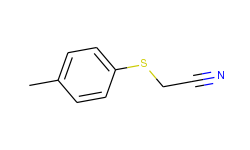 2-[(4-methylphenyl)thio]acetonitrile