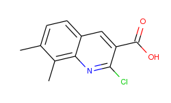 2-chloro-7,8-dimethyl-quinoline-3-carboxylic acid