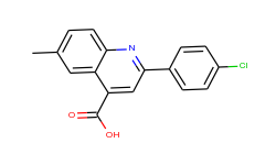 2-(4-chlorophenyl)-6-methylquinoline-4-carboxylic acid