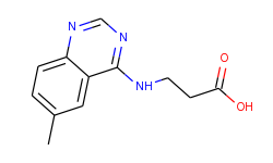 3-(6-methyl-quinazolin-4-ylamino)-propionic acid
