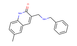 3-(benzylamino-methyl)-6-methyl-1h-quinolin-2-one