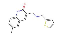 6-methyl-3-{[(thiophen-2-ylmethyl)-amino]-methyl}-1h-quinolin-2-one