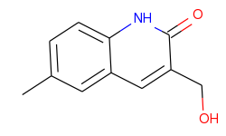 3-(hydroxymethyl)-6-methyl-2(1h)-quinolinone