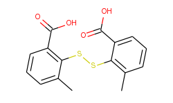 benzoic acid,2,2'-dithiobis[3-methyl]-