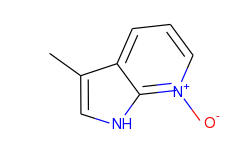 3-methyl-1h-pyrrolo(2,3-b)pyridine 7-oxide