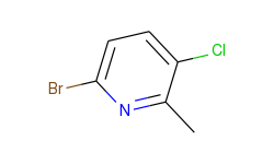 6-bromo-3-chloro-2-methylpyridine