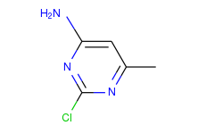 2-chloro-6-methyl-4-pyrimidinylamine