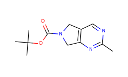 tert-butyl 2-methyl-5h-pyrrolo[3,4-d]pyrimidine-6(7h)-carboxylate