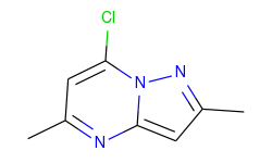 7-chloro-2,5-dimethylpyrazolo[1,5-a]pyrimidine