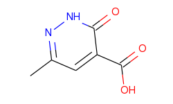 6-methyl-3-oxo-2,3-dihydropyridazine-4-carboxylic acid