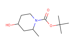 tert-butyl (2R,4S)-4-hydroxy-2-methylpiperidine-1-carboxylate