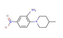2-(4-methylpiperidin-1-yl)-5-nitroaniline