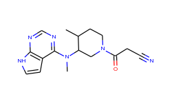3-((3R,4R)-4-methyl-3-(methyl(7H-pyrrolo[2,3-d]pyrimidin-4-yl)amino)piperidin-1-yl)-3-oxopropanenitr