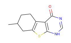 [1]Benzothieno[2,3-d]pyrimidin-4(1H)-one, 5,6,7,8-tetrahydro-7-methyl-