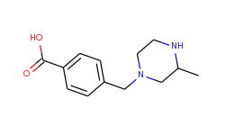 1-(4-carboxyphenyl methyl)-3-methyl piperazine
