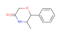 5-methyl-6-phenylmorpholin-3-one