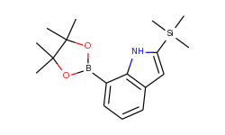 7-(4,4,5,5-Tetramethyl-1,3,2-dioxaborolan-2-yl)-2-(trimethylsilyl)-1H-indole