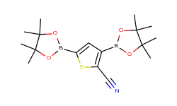 2,2'-(5-Cyanothiophene-2,4-diyl)bis(4,4,5,5-tetramethyl-1,3,2-dioxaborolane)