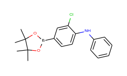 2-Chloro-N-phenyl-4-(4,4,5,5-tetramethyl-1,3,2-dioxaborolan-2-yl) aniline