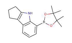 5-(4,4,5,5-Tetramethyl-1,3,2-dioxaborolan-2-yl)-1,2,3,4-tetrahydrocyclo-pent[b]indole