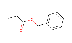Propanoic acid, phenylmethyl ester