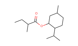 2-(ISOPROPYL)-5-METHYLCYCLOHEXYL 2-METHYLBUTYRATE