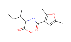 2-[(2,5-dimethyl-furan-3-carbonyl)-amino]-3-methyl-pentanoic acid