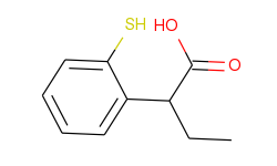 2-Mercaptophenylbutyric Acid
