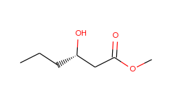 Hexanoic acid, 3-hydroxy-, methyl ester, (S)-