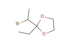 2-(1-bromoethyl)-2-ethyl-1,3-dioxolane