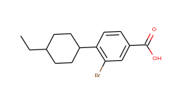 3-bromo-4-(4-ethylcyclohexyl)benzoic acid