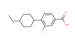 4-(4-ethylcyclohexyl)-3-iodobenzoic acid