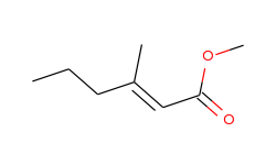 3-Methyl-2-hexenoic acid methyl ester