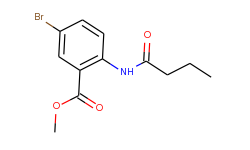 methyl 5-bromo-2-butyramidobenzoate