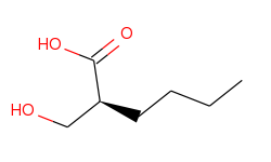 Hexanoic acid, 2-(hydroxymethyl)-, (2S)-