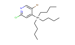 5-bromo-2-chloro-4-(tributylstannyl)pyridine
