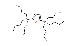 2,5-bis(tri-n-butylstannyl)furan