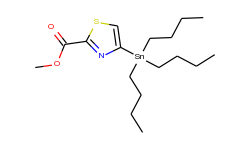 methyl 4-(tributylstannyl)thiazole-2-carboxylate